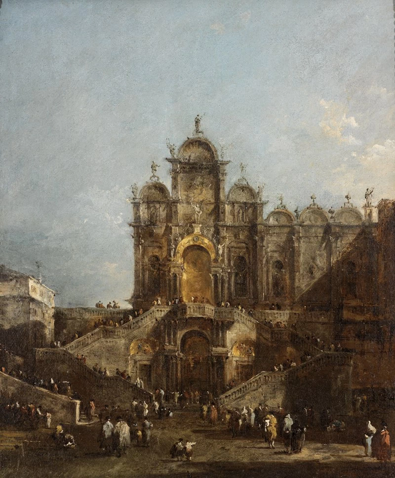 La Scuola San Marco con la loggia eretta da Pio VI - Rhode Island School of Design, Museum of Art